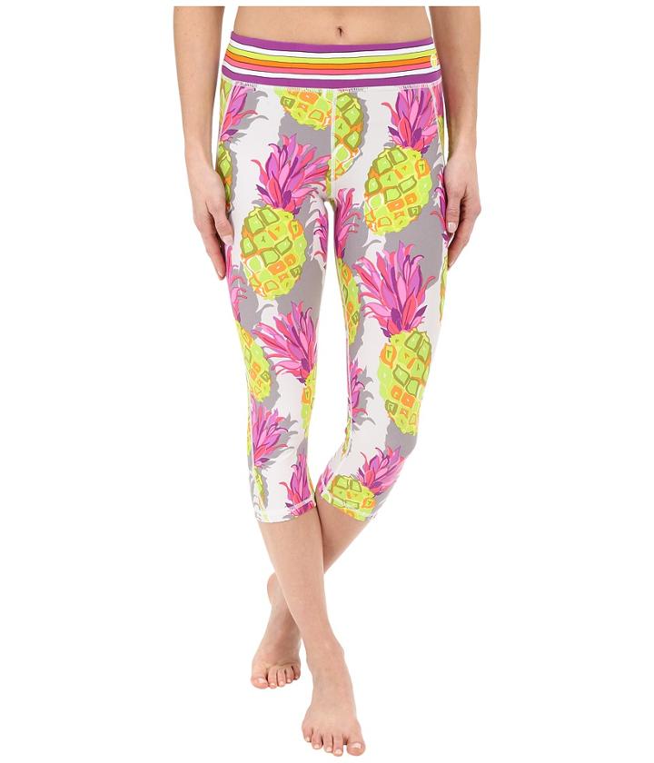 Trina Turk - Pineapples Mid-length Leggings