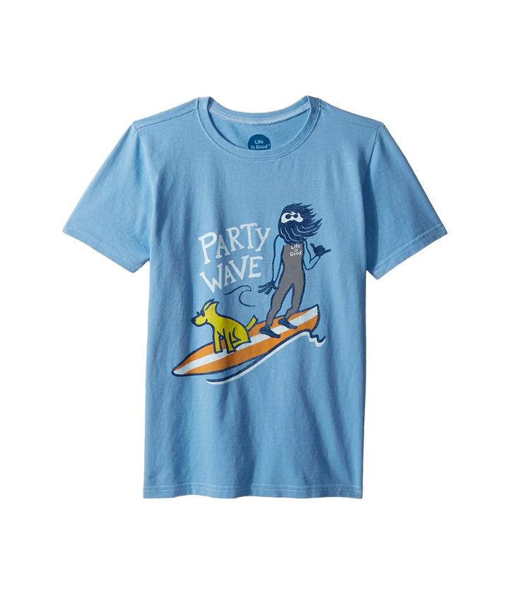 Life Is Good Kids - Party Wave Surf Crusher Tee