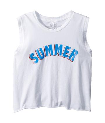 The Original Retro Brand Kids - Vintage Cotton Crop Tank Top