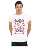 The Original Retro Brand - Captain America Vintage Cotton Short Sleeve Tee