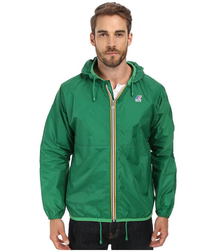 K-way - Claude Klassic Waterproof Jacket W/ Hood