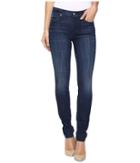 7 For All Mankind - The Skinny In Bordeaux Broken Twill
