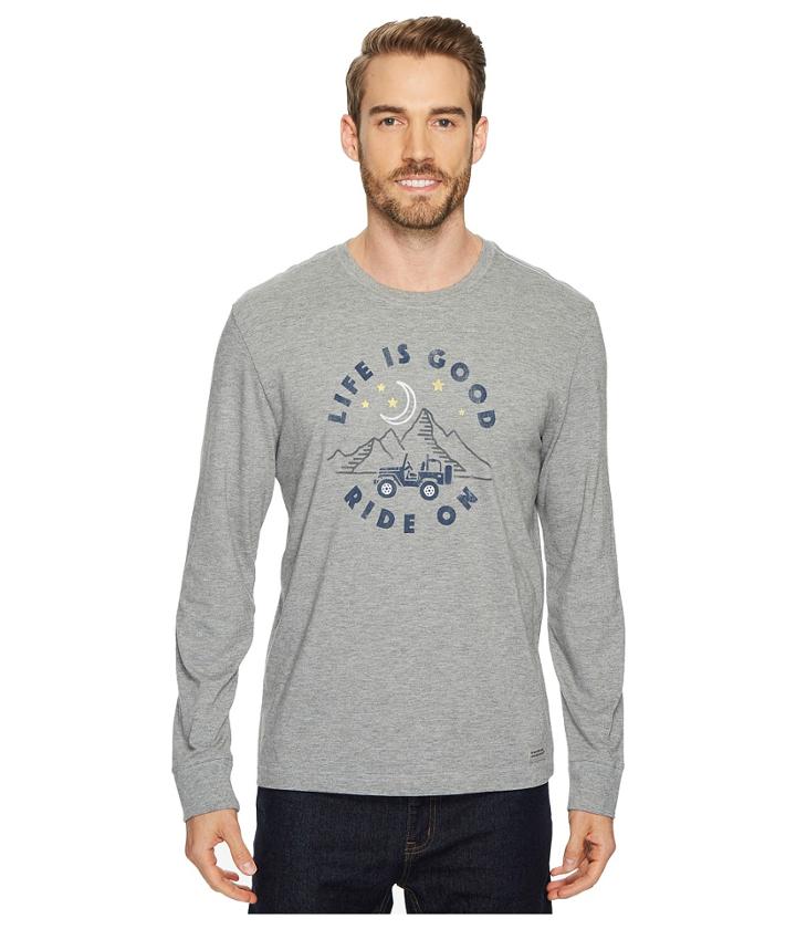 Life Is Good - Atv Ride Long Sleeve Crusher Tee