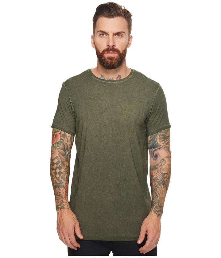 Scotch &amp; Soda - Classic Short Sleeve Tee In Jersey Quality With Oil Wash