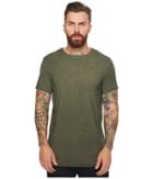 Scotch &amp; Soda - Classic Short Sleeve Tee In Jersey Quality With Oil Wash
