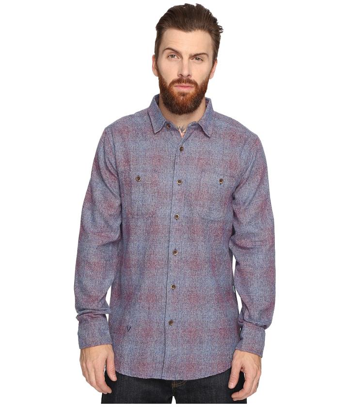 Vissla - Sands Yarn-dye Plaid Long Sleeve Woven