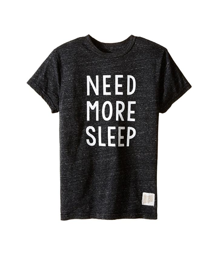 The Original Retro Brand Kids - Need More Sleep Short Sleeve Tri-blend Tee