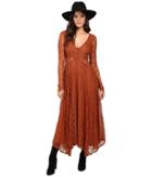 Free People - Guinevere Lace Maxi Dress