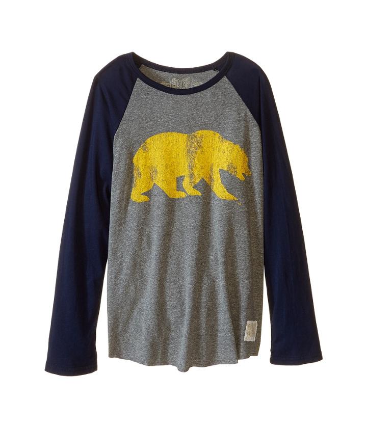 The Original Retro Brand Kids - Cal Bear Baseball Raglan