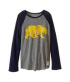 The Original Retro Brand Kids - Cal Bear Baseball Raglan