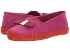 Salvatore Ferragamo - Striped Canvas Espadrille