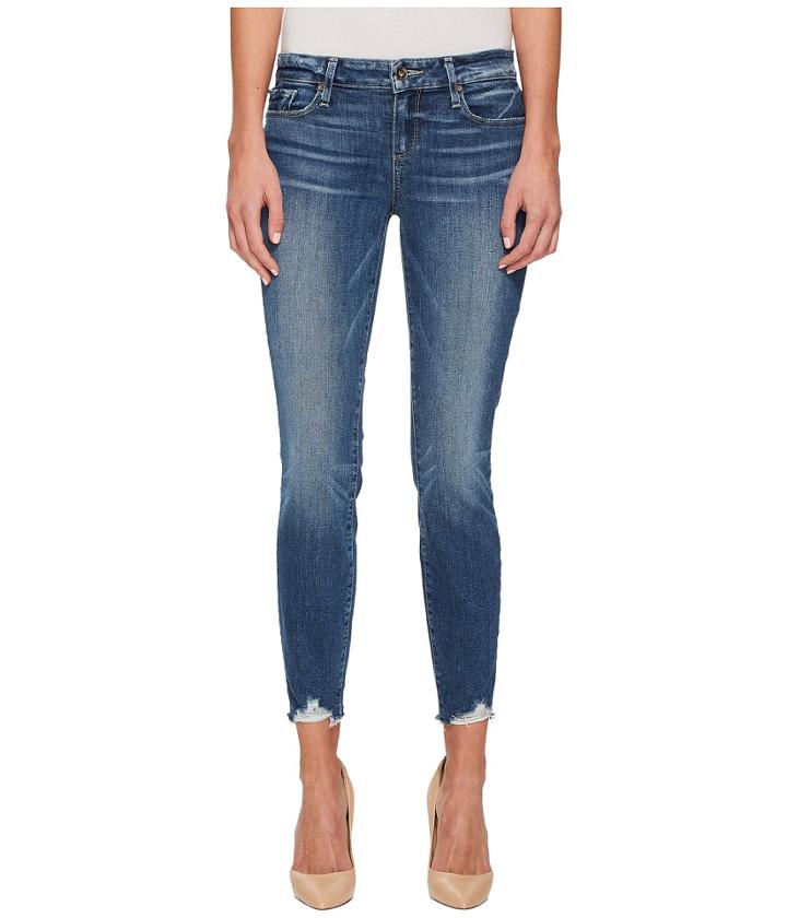 Paige - Verdugo Ankle Petite With Super Distressed Hem