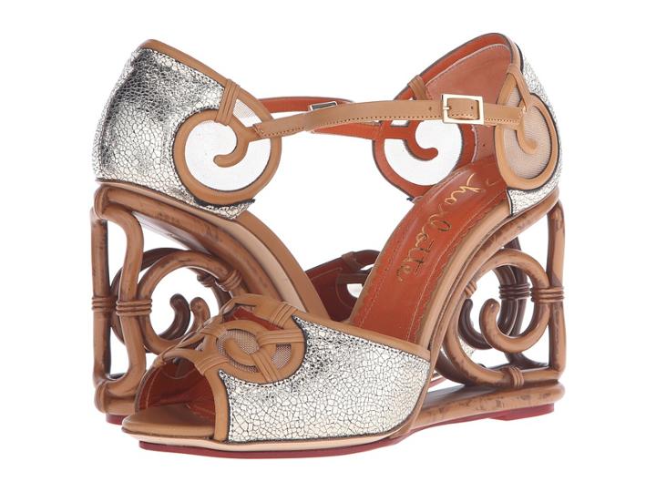Charlotte Olympia - Rattan Wedge