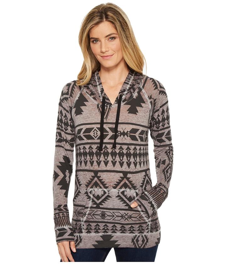 Rock And Roll Cowgirl - Long Sleeve Pullover Hoodie 48h5543