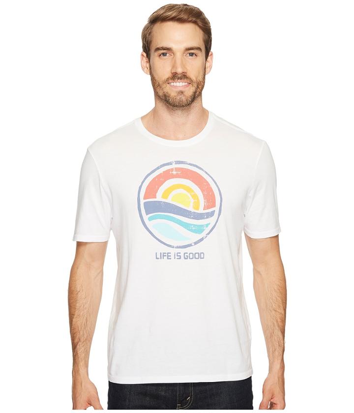 Life Is Good - Color Block Sunrise Smooth Tee