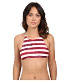 Roxy - Reversible Halter Crop Top