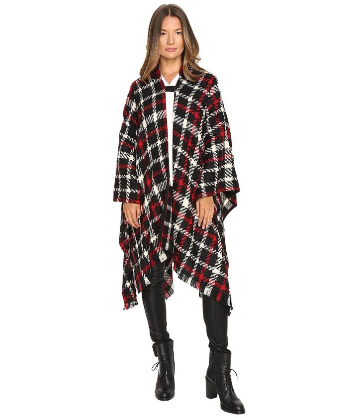 Boutique Moschino - Tartan Poncho