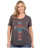 Roper - Plus Size 0227 Charcoal Heather Jersey Tee