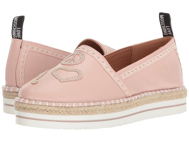 Love Moschino - Espadrille W/ Studded Detail