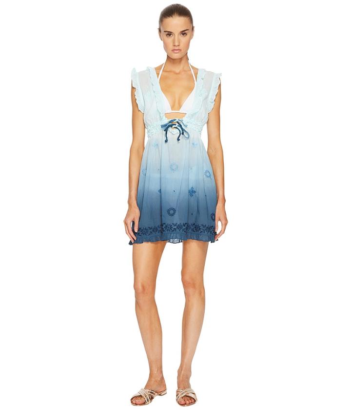 Letarte - Ombre Popcorn Sleeve Cover-up