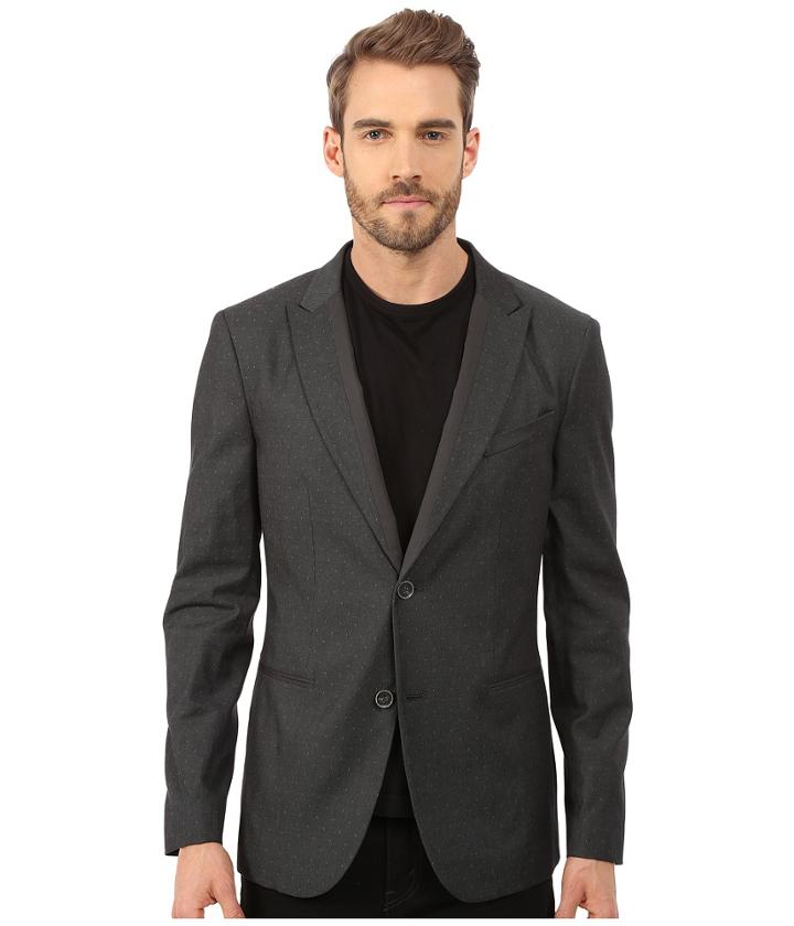 John Varvatos Star U.s.a. - Two Button Peak Lapel Soft Jacket Jvs1275l