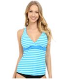 Next By Athena - Barre To Beach Superwoman Racerback Wrap Tankini