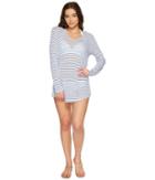 Splendid - Chambray All Day Hoodie Tunic Cover-up