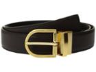 Calvin Klein - 32mm Pebble To Smooth Leather Reversible Strap Belt
