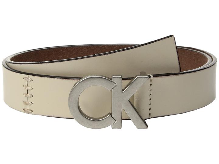 Calvin Klein - 30mm Flat Strap W/ Seams Lacing