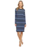 Michael Michael Kors - Ardennais Long Sleeve Boat Neck Dress