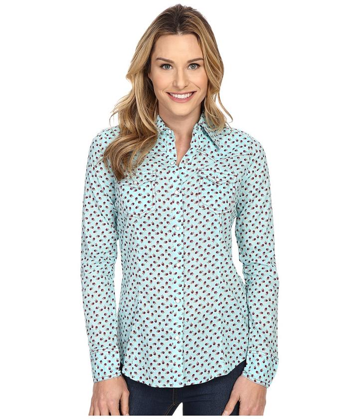Roper - 0198 Floral Printed Lawn Shirt