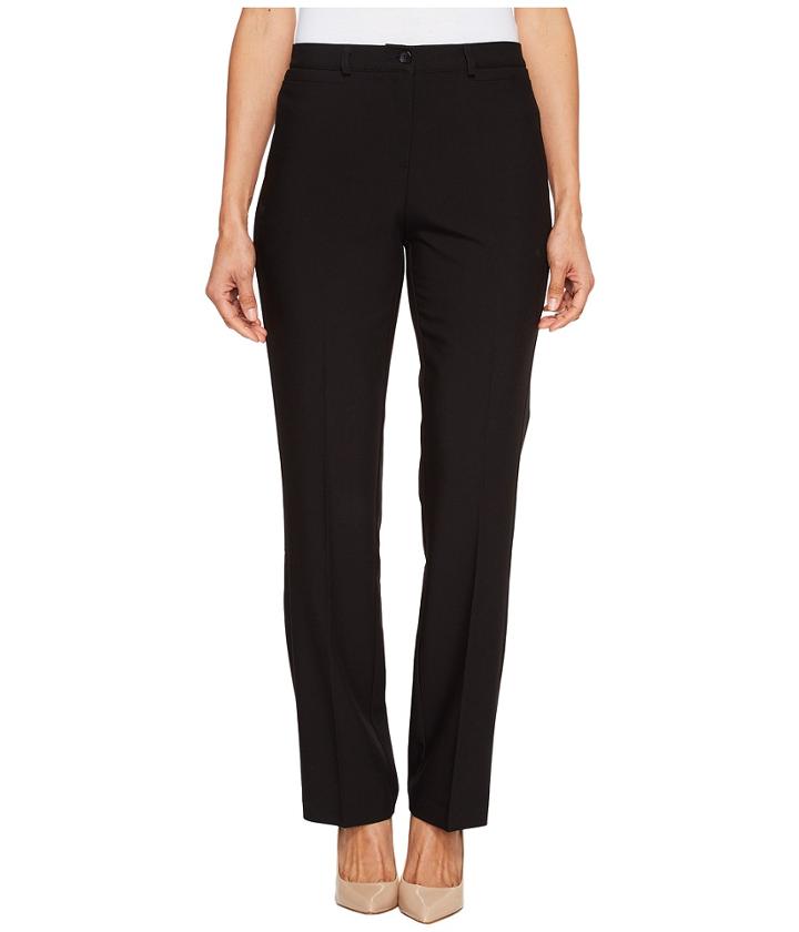 Tribal - Petite Soft Twill Flatten It Straight Pants Original Fit 30