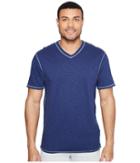 True Grit - Heritage Slub Short Sleeve V-neck Tee W/ Contrast Stitch