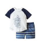 Ralph Lauren Baby - Jersey Stripe Short Set