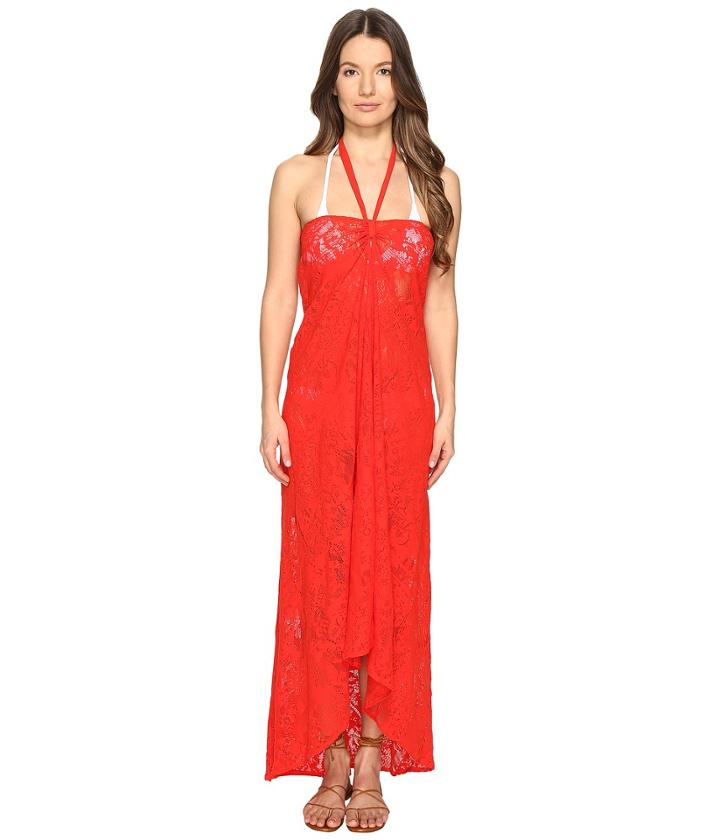 Fuzzi - Halter Lace Cover-up
