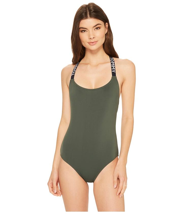 Tommy Hilfiger - Sporty Hippie Cross Back One-piece