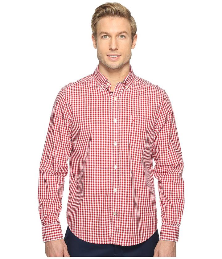 Nautica - Long Sleeve Gingham Shirt
