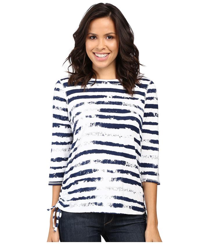Fdj French Dressing Jeans - Cloud Stripe Top