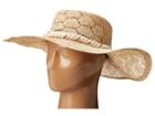 San Diego Hat Company - Sps1001 Sisal Quilt Stitch Floppy Hat