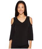 Calvin Klein - Cold Shoulder Top With Studs