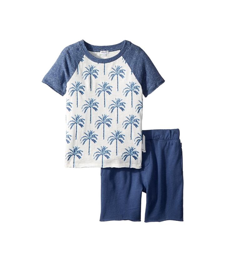 Splendid Littles - Palm Tree Raglan Set