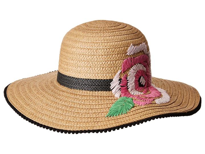 Betsey Johnson - Flowerista Floppy Hat