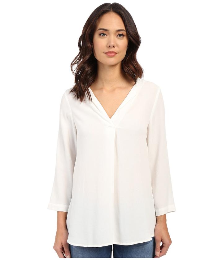 B Collection By Bobeau - V-neck Blouse