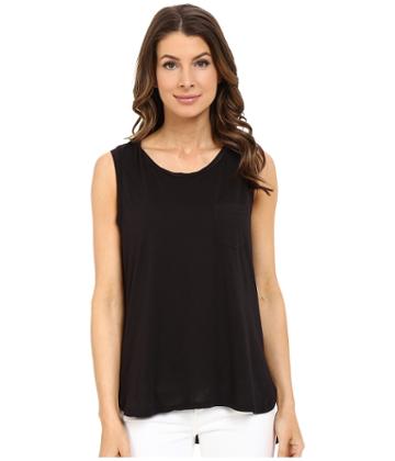 The Beginning Of - Helene Pocket Muscle Tank Top