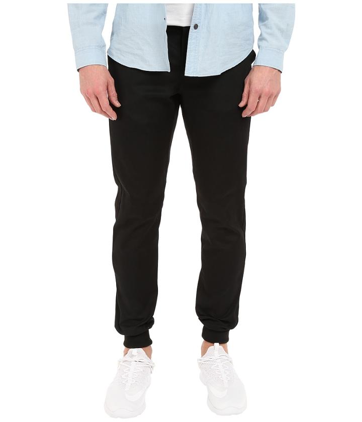 Rustic Dime - Sunset Jogger In Black Stretch Twill