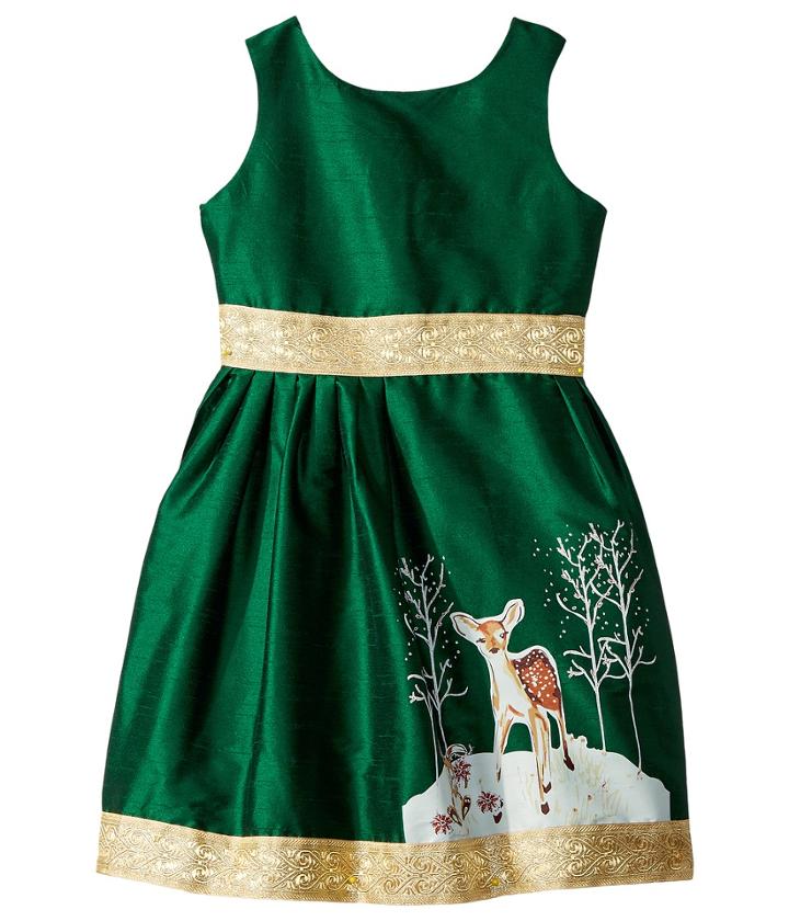 Fiveloaves Twofish - Fawn Of Winter Dress