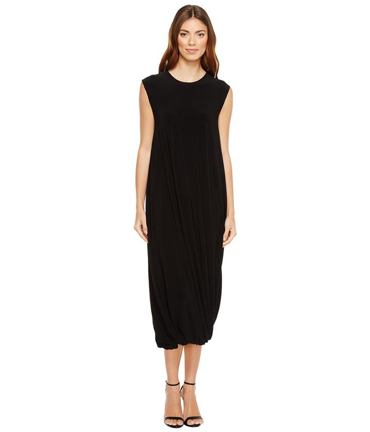 Kamalikulture By Norma Kamali - Sleeveless Twist Midcalf Dress