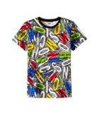 Moschino Kids - Short Sleeve All Over Printed Tee Shirt
