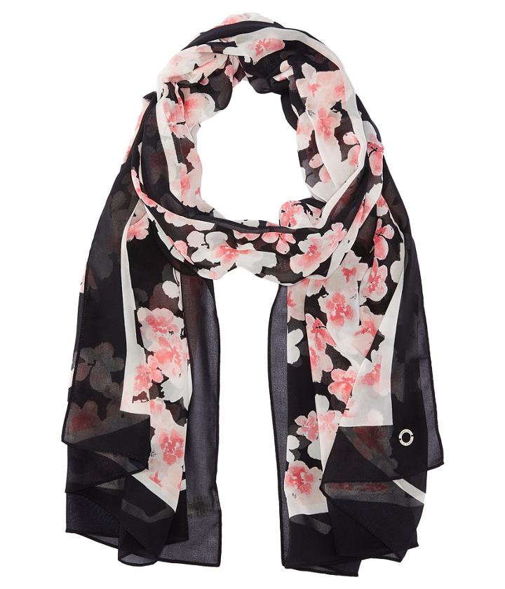 Calvin Klein - Diagonal Floral Chiffon