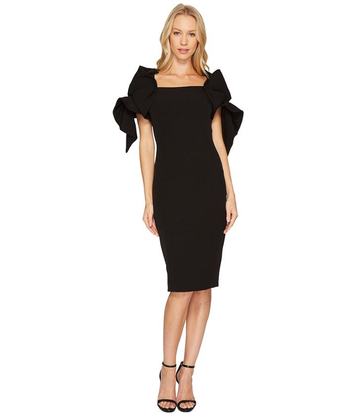 Badgley Mischka - Origami Sleeve Dress